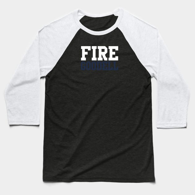 fire goodell Baseball T-Shirt by lomlire